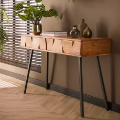 Wohnen Schminktische*Design Konsolentisch mit zwei Schubladen - Tomya