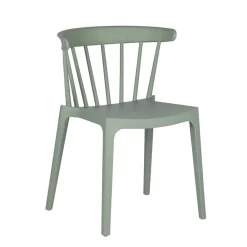 Wohnen Küchenstühle|Esszimmerstühle*Design Kunststoff Stuhl in Hellgrün - Dave (2er Set)