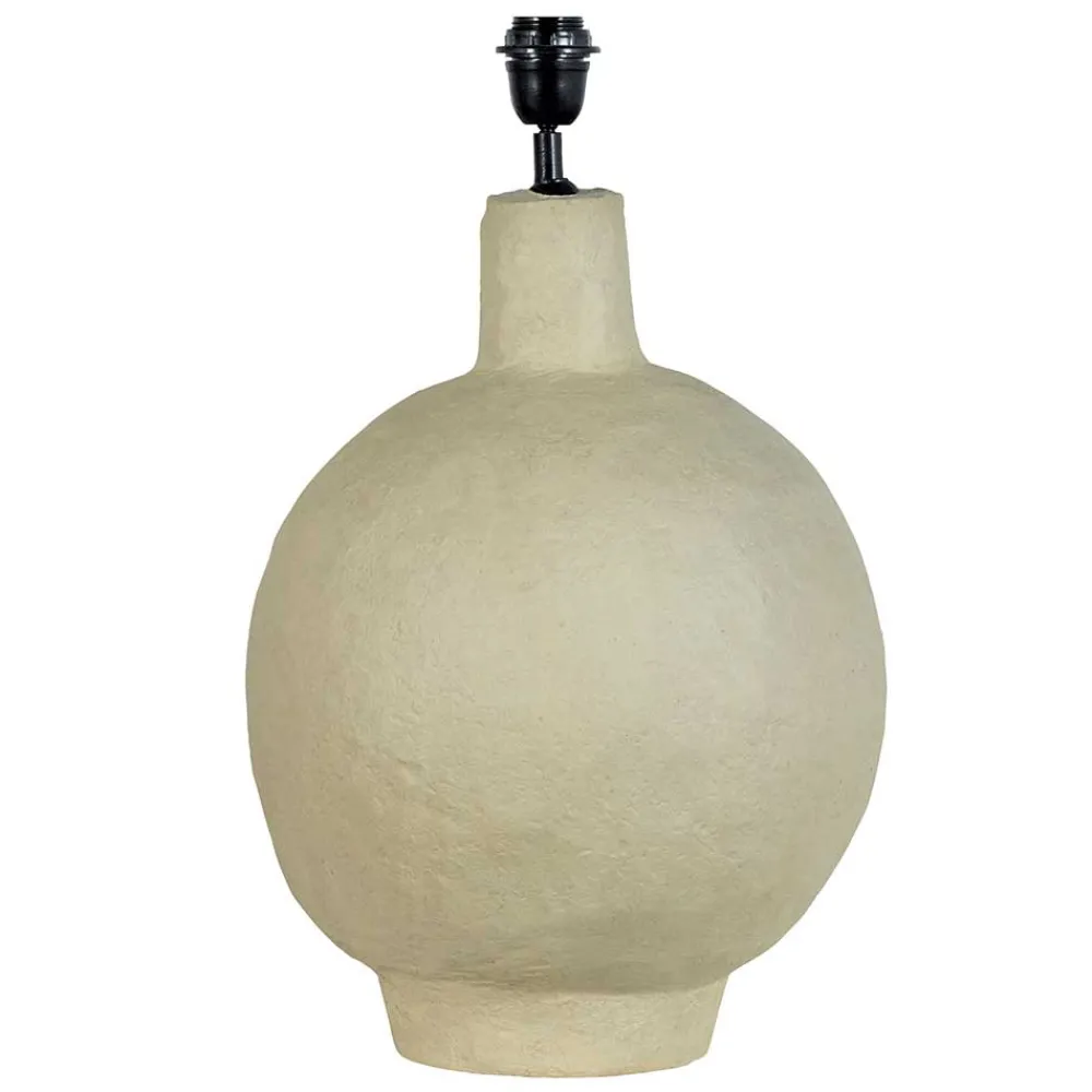 Wohnen Design Lampenfuß aus Pappmaschee - Benedict