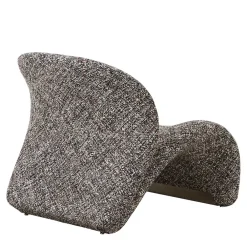 Wohnen Designermöbel*Design Loungesessel in Dunkelbraun meliert - Sacalobra