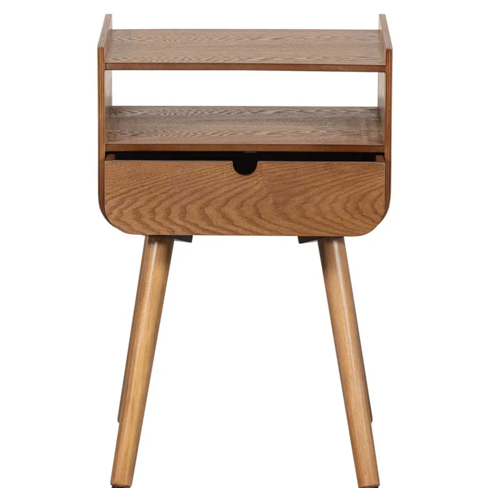 Wohnen Design Nachtkonsole im Holzlook Natur - Paytona