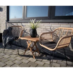 Wohnen Sitzgruppe|Rattanmöbel*Design Outdoor Möbel Set - Gumerus (dreiteilig)