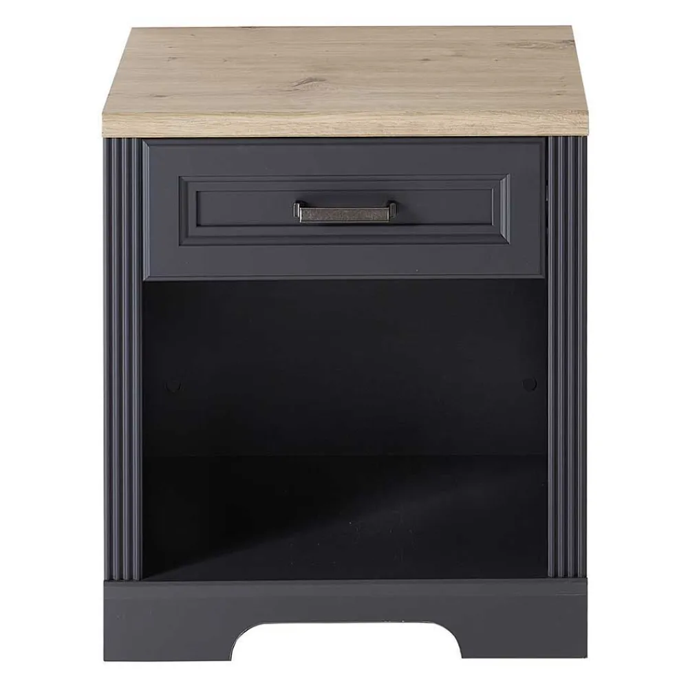 Wohnen Design PC Tisch mit Rollcontainer - Joe (zweiteilig)