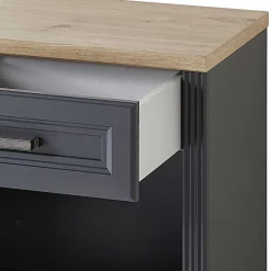 Wohnen Design PC Tisch mit Rollcontainer - Joe (zweiteilig)