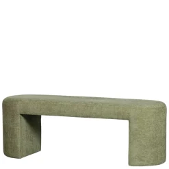 Wohnen Esszimmerbänke|Sitzbank*Design Polsterbank in Oliv Grün Chenille - Baverly