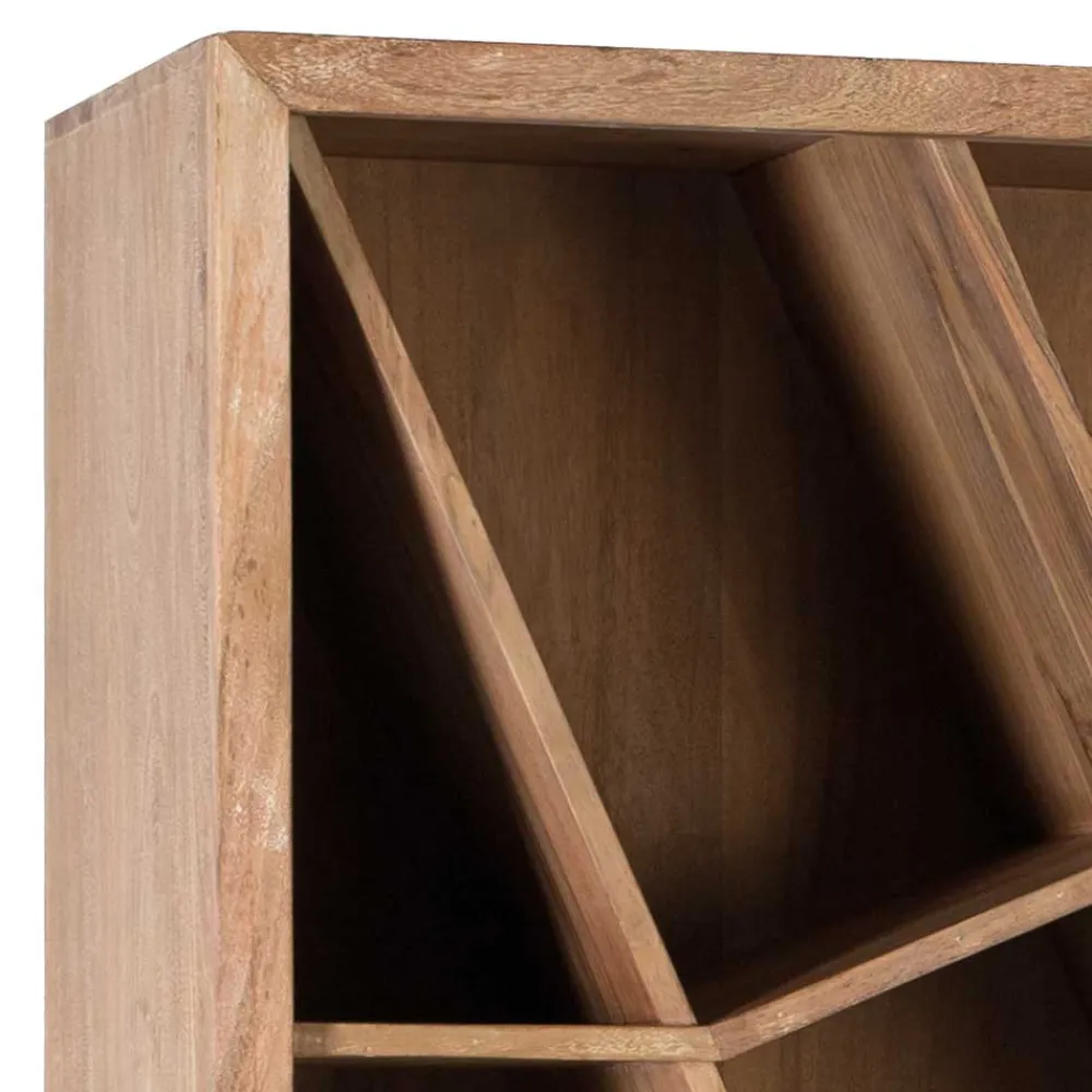 Wohnen Design Regal aus Akazie Massivholz - Fulivia
