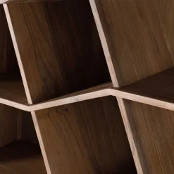 Wohnen Design Regal aus Akazie Massivholz - Fulivia