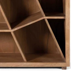 Wohnen Design Regal aus Akazie Massivholz - Fulivia