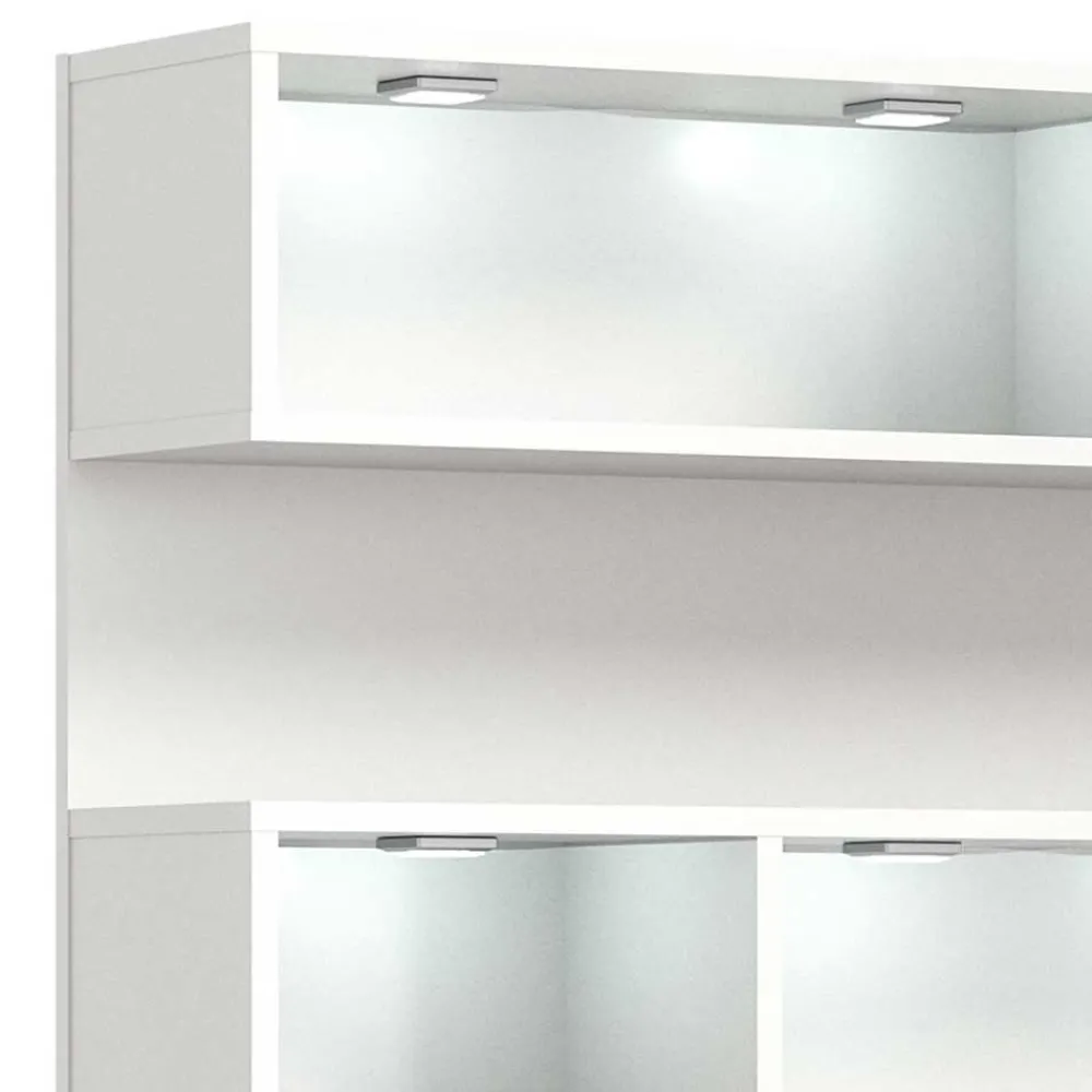 Wohnen Esszimmerregale|Wohnzimmer-Regale*Design Regal für Schuhe mit LED - Dany