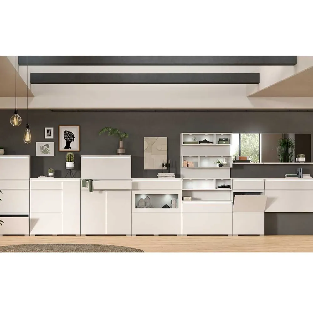 Wohnen Esszimmerregale|Wohnzimmer-Regale*Design Regal für Schuhe mit LED - Dany