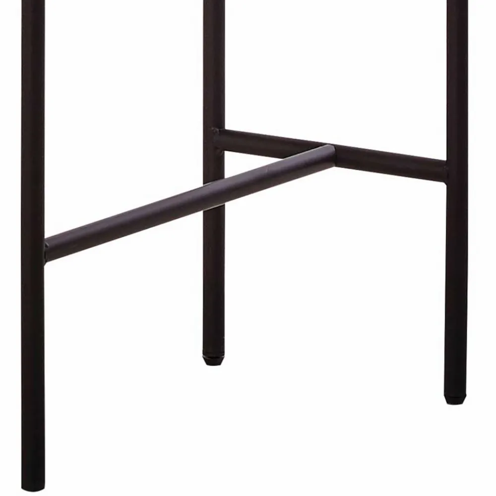 Wohnen Bürotische*Design Schreibtisch in Akazie Optik & Schwarz - Charme