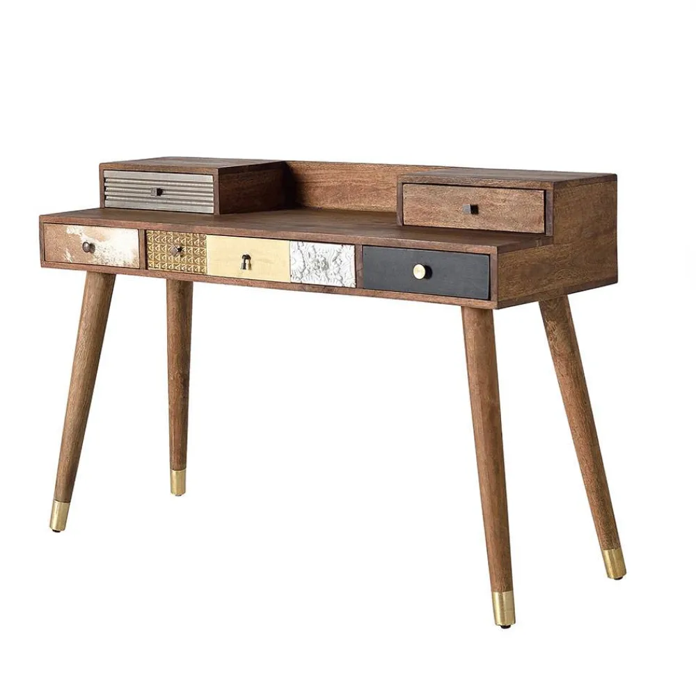 Kinder Wohnen Design Schreibtisch mit fünf Schubladen - Fina