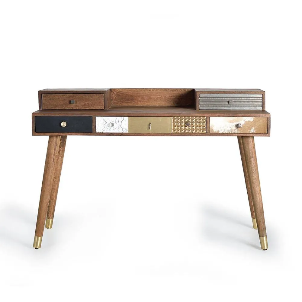 Kinder Wohnen Design Schreibtisch mit fünf Schubladen - Fina