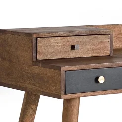 Kinder Wohnen Design Schreibtisch mit fünf Schubladen - Fina