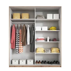 Wohnen Jugendzimmerschränke*Design Schwebetürenschrank mit Spiegel - Anglivia