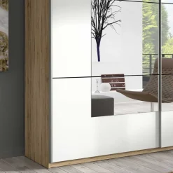 Wohnen Jugendzimmerschränke*Design Schwebetürenschrank mit Spiegel - Anglivia