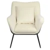 Wohnen Sessel & Hocker|Sessel*Design Sessel in Beige & Schwarz - Culagan