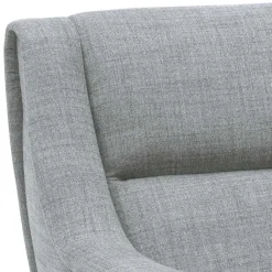 Wohnen Design Sessel in Hellgrau - Crutina