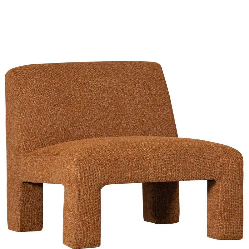 Wohnen Designermöbel*Design Sessel in Ocker meliert - Serasmus