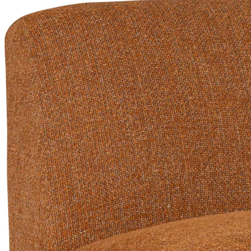 Wohnen Designermöbel*Design Sessel in Ocker meliert - Serasmus