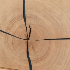 Wohnen Design Sideboard aus Eiche und Glas - Masicuri