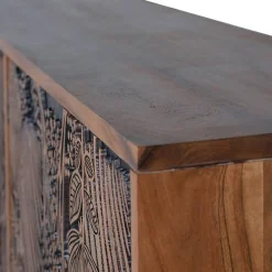 Wohnen Design Sideboard mit Schnitzerei und Lack - Marcel