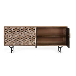 Wohnen Design Sideboard mit toller Frontgestaltung - Omany