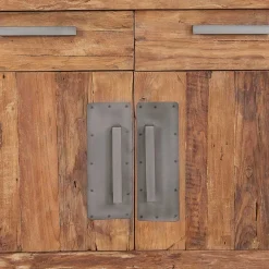 Wohnen Design Sideboard Ragista aus Teak Altholz