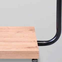 Wohnen Design Standgarderobe in Schwarz mit Wildeiche - Veneziana