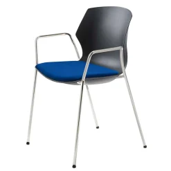 Wohnen Design Stapelstuhl mit Armlehnen - Latvisa