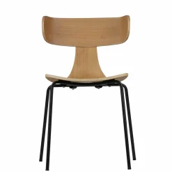 Wohnen Design Stapelstuhl Set Gregoriana aus Schichtholz Esche (2er Set)