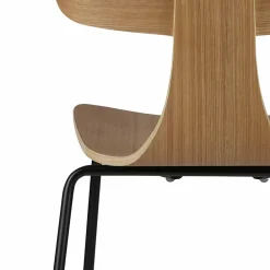 Wohnen Design Stapelstuhl Set Gregoriana aus Schichtholz Esche (2er Set)