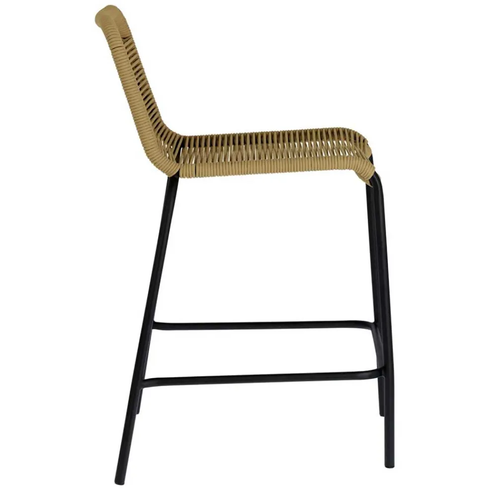 Wohnen Rattanmöbel*Design Stühle mit 62 cm Sitzhöhe - Henriette (4er Set)