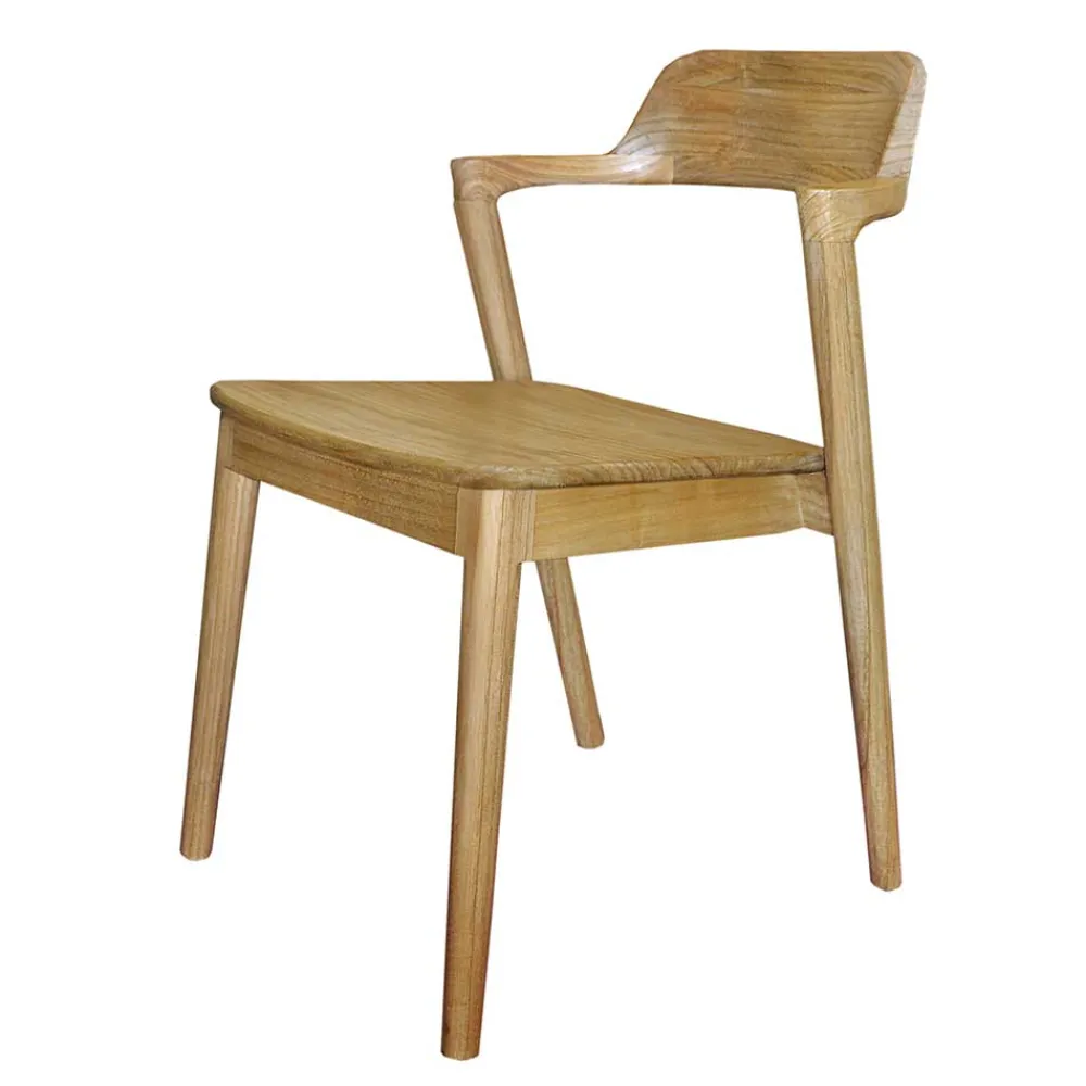 Wohnen Design Stuhl aus Sungkai Holz - Bottaro