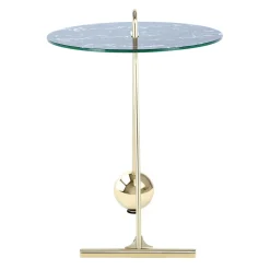 Wohnen Design Tischchen in Schwarz & Gold - Chiceria