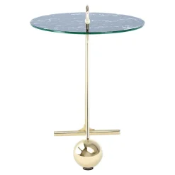 Wohnen Design Tischchen in Schwarz & Gold - Chiceria