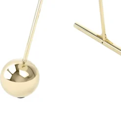 Wohnen Design Tischchen in Schwarz & Gold - Chiceria