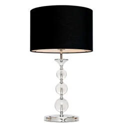 Wohnen Design Tischleuchte Culvanella aus Glas und Metall