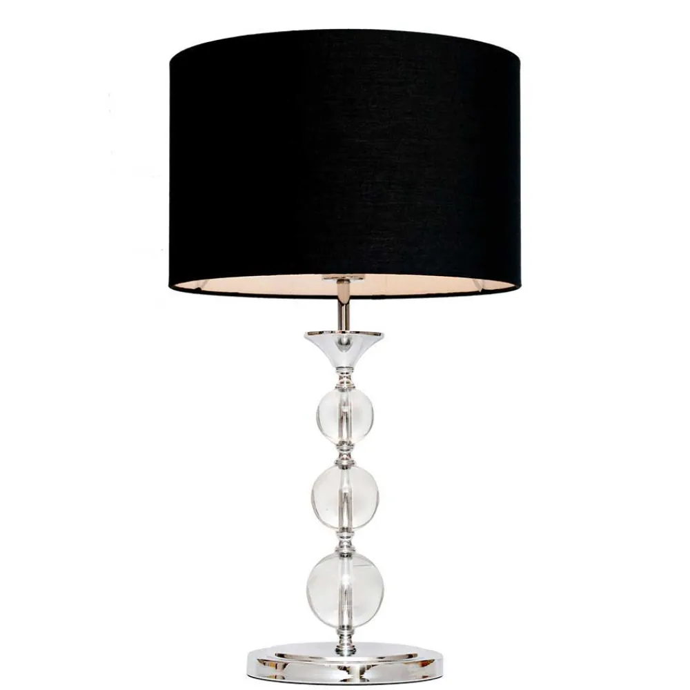 Wohnen Design Tischleuchte Culvanella aus Glas und Metall