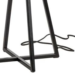 Wohnen Design Tischleuchten in Beige Stoff - Megana (2er Set)