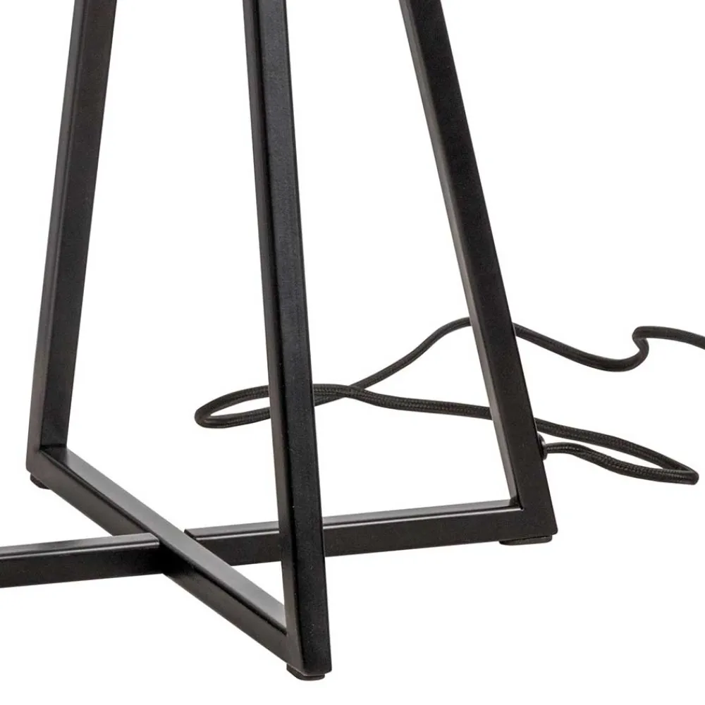 Wohnen Design Tischleuchten in Beige Stoff - Megana (2er Set)