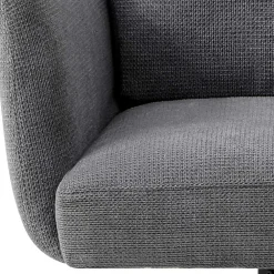 Wohnen Küchenstühle|Esszimmerstühle*Design Tischsessel in Grau - drehbar - Portland S (2er Set)