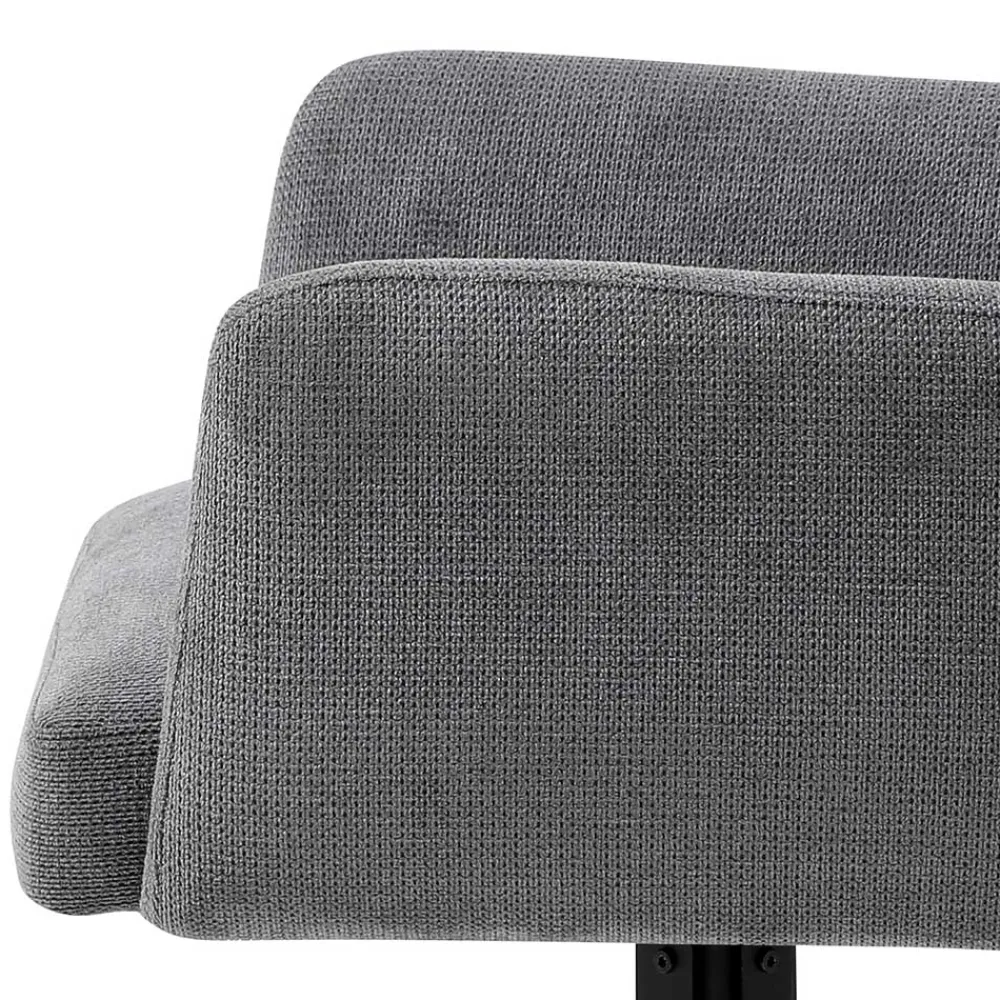 Wohnen Küchenstühle|Esszimmerstühle*Design Tischsessel in Grau - drehbar - Portland S (2er Set)