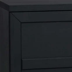 Wohnen Loft Möbel|Industrial Möbel*Design Türen Kommode in Eiche Schwarz - Meciva