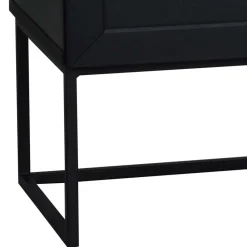 Wohnen Loft Möbel|Industrial Möbel*Design Türen Kommode in Eiche Schwarz - Meciva