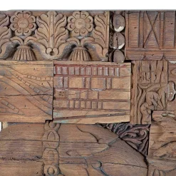 Wohnen Sideboards & Kommoden|Orientalische Möbel*Design Türen-Kommode aus Mangoholz rustikal - Lacid