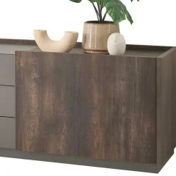 Wohnen Design TV Anbauwand Möbelset - Mundo (vierteilig)