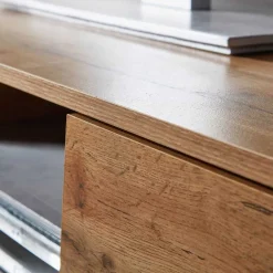 Wohnen Sideboards & Kommoden|Tv & Hifi-Möbel*Design TV Board in Eiche Optik - Senba