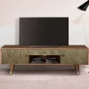 Wohnen Tv & Hifi-Möbel|Tv & Hifi-Möbel*Design TV Kommode aus Mangoholz und Metall - Filurina