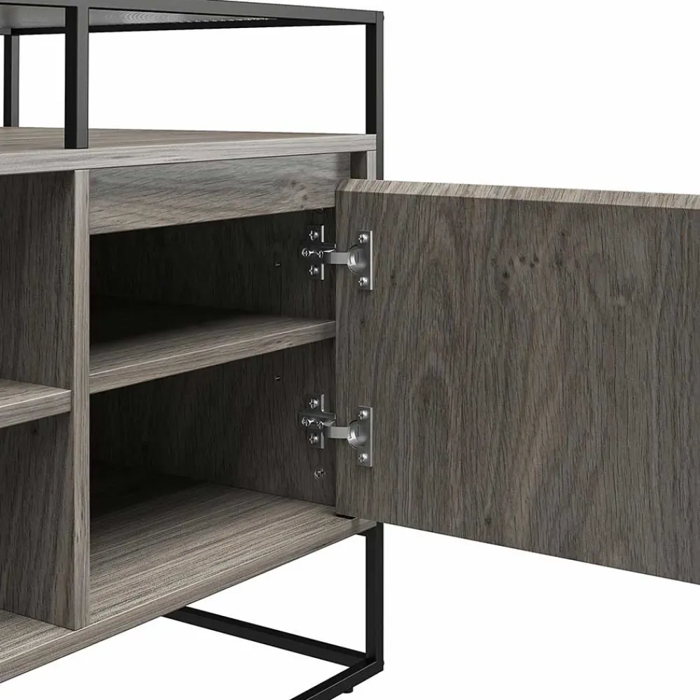 Wohnen Sideboards & Kommoden|Sideboards & Kommoden*Design TV Kommode in Eiche Grau - Midland